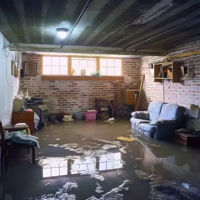 Flooded Basement Cleanup in Iowa, LA